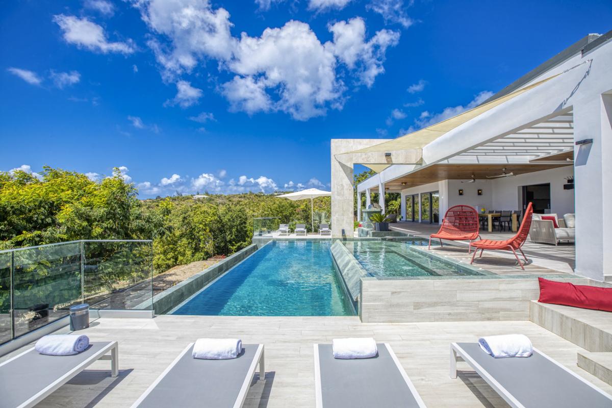 4 Location villa Terres Basses Saint Martin_piscine